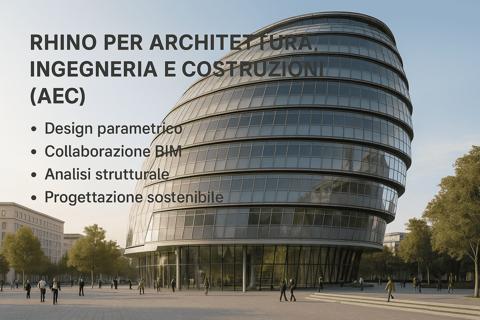 Rhino 3D per Architettura Ingegneria Costruzioni (AEC) 1 Rhino 3D per Architettura Ingegneria Costruzioni AEC